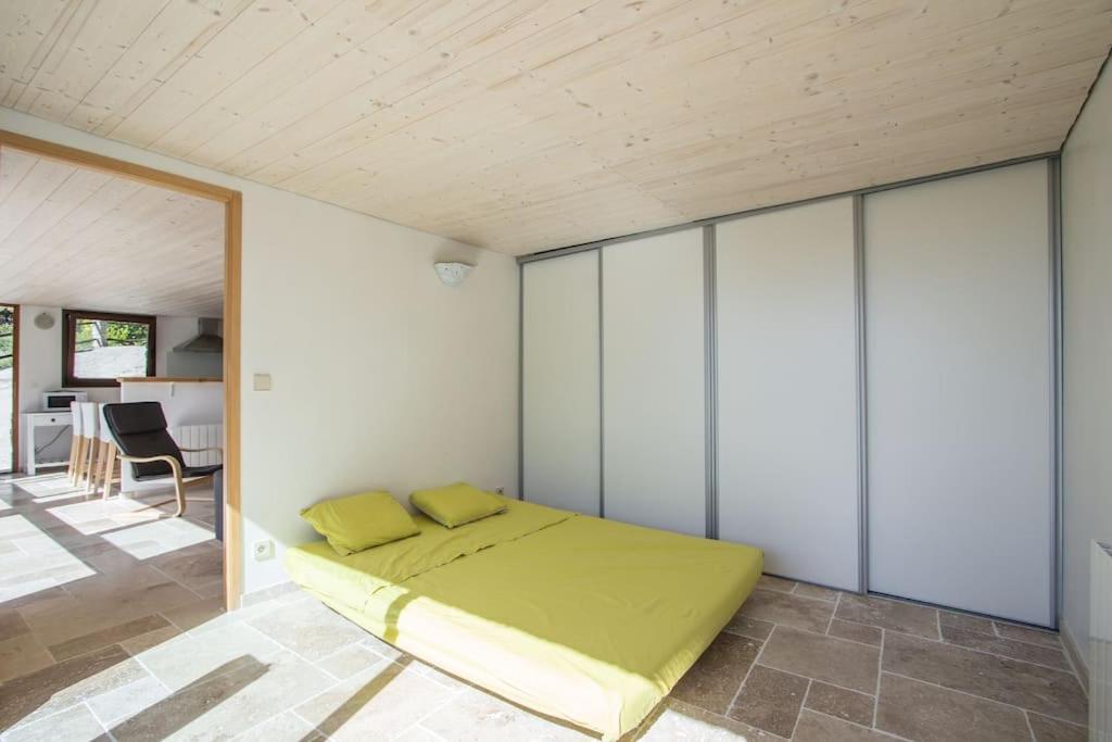 Bas De Villa Au Milieu Des Oliviers. Chateauneuf-Villevieille Екстер'єр фото